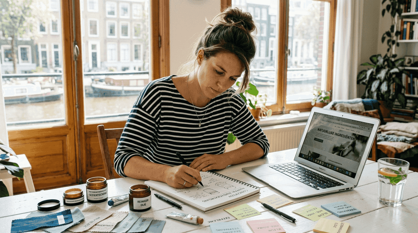 Eigen skincare lijn maken in 2026: complete gids